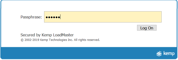 Kemp Technologies LoadMaster piun verified by LinOTP allowing access to Microsoft Exchange farm