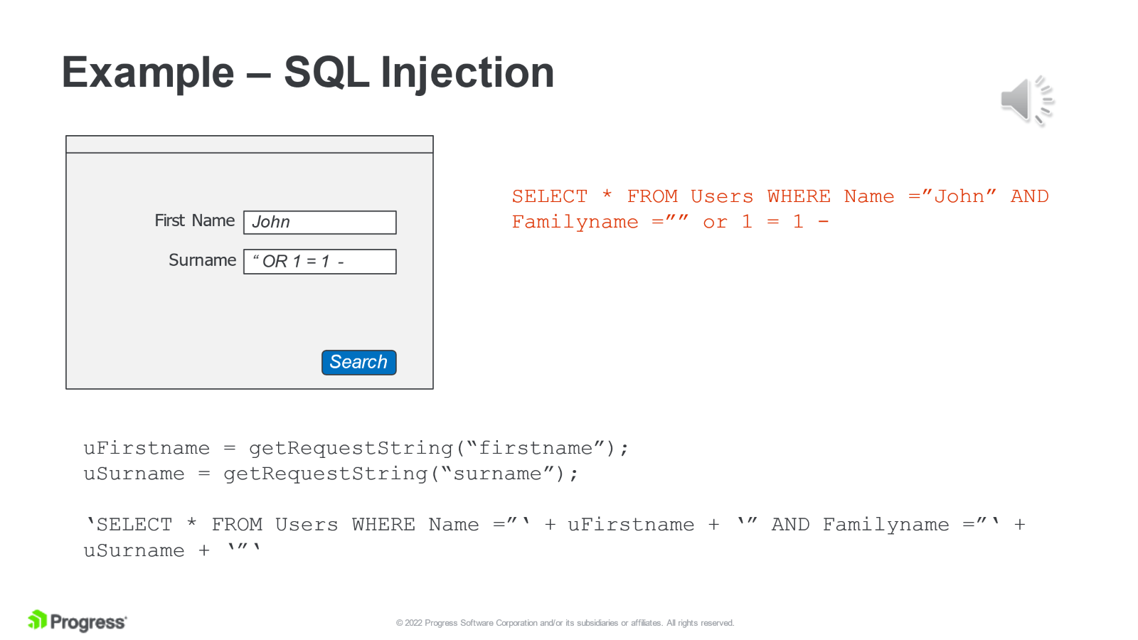 SQL Injection 